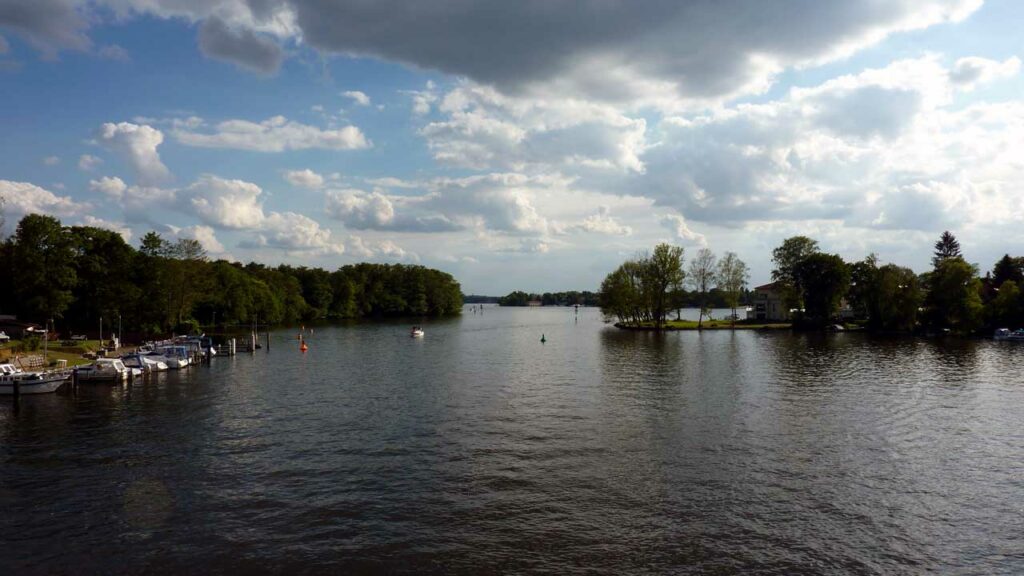 Blick von Schmöckwitz über den Seddinsee