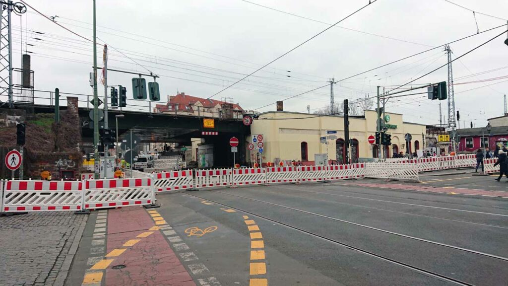 Umbau Bahnhof Köpenick Brückensperrung 21.03.2023 - Köpenick Info