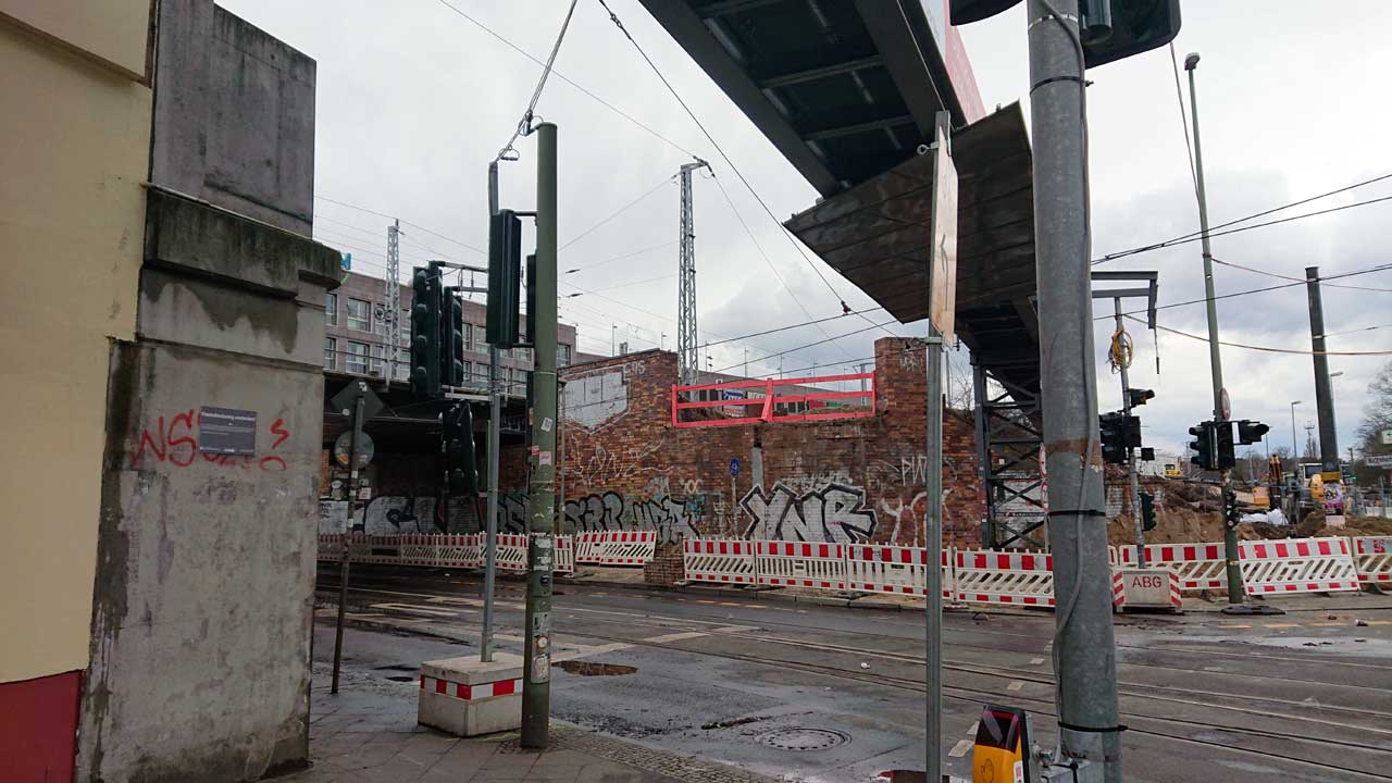 Bahnhof Berlin Köpenick S-Bahn Brücke Abriss
