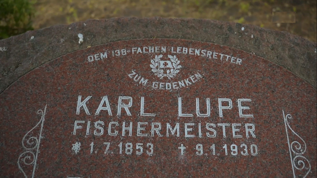 Gedenkstein Karl Lupe Fischermeister