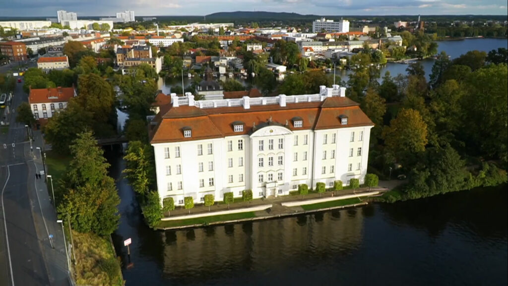 Schloss Köpenick von oben