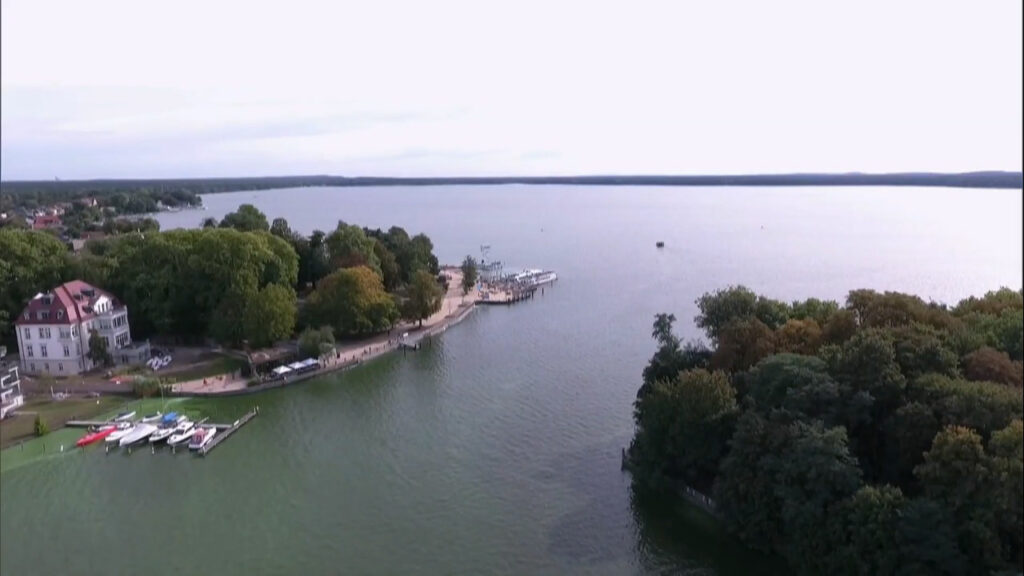 Der Müggelsee als größter See Berlins