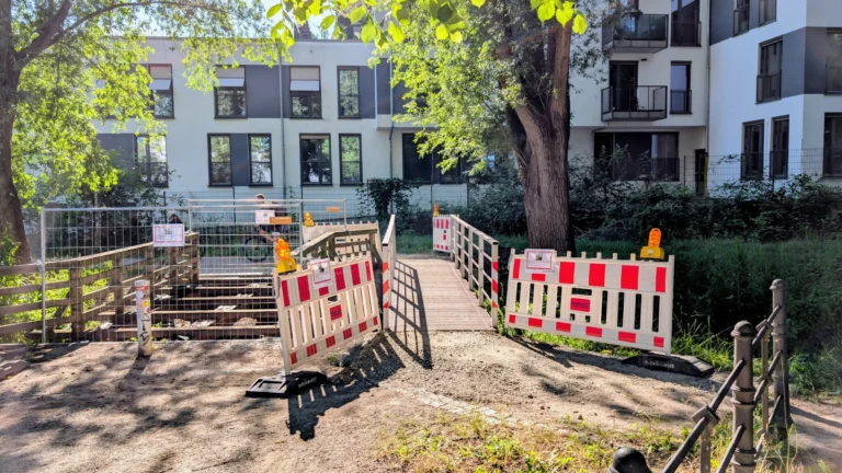 Promenadenwegbrücke Köpenick gesperrt – Wege an der Alten Erpe