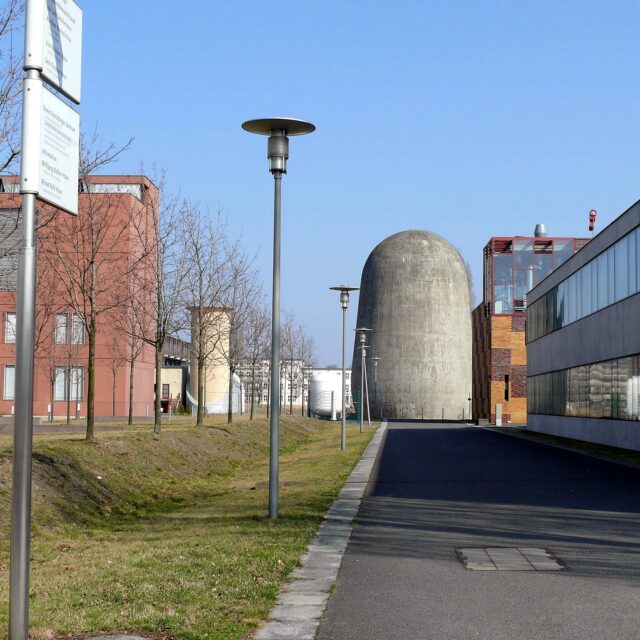 Trudelturm im Aerodynamischen Park Adlershof