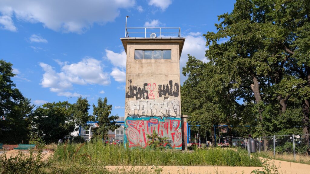 Grenzwachturm am Schlesischen Busch