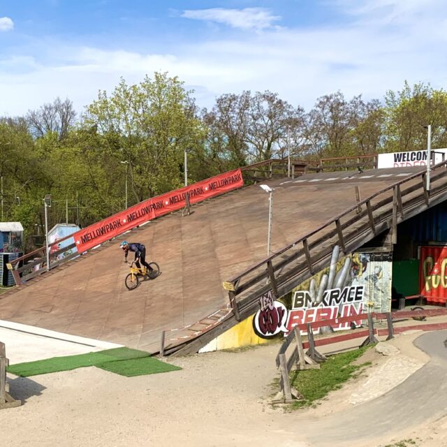 Mellowpark Köpenick mit BMX- und Skateflächen an der Wuhlheide