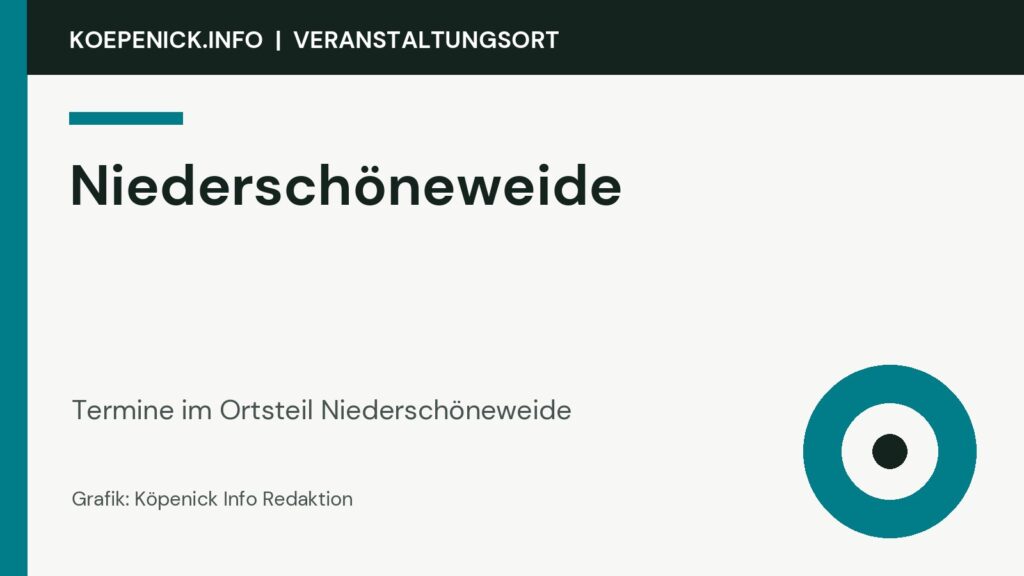 Niederschöneweide als Veranstaltungsort