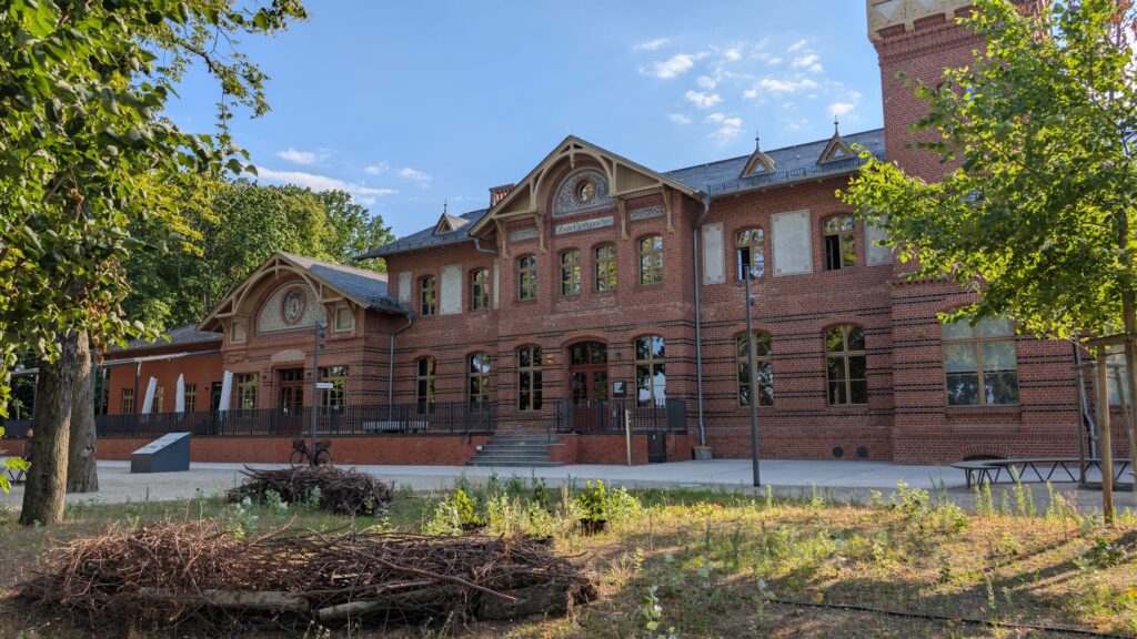 Sanierte Fassade des Eierhäuschens